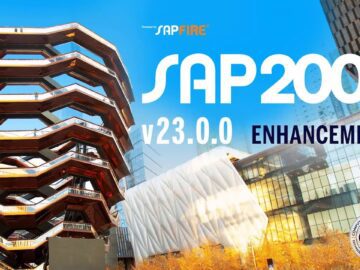 Modelling, analysis and design of concrete and steel structures utilising SAP2000